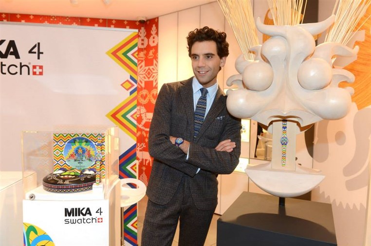 Mika Swatch Signing